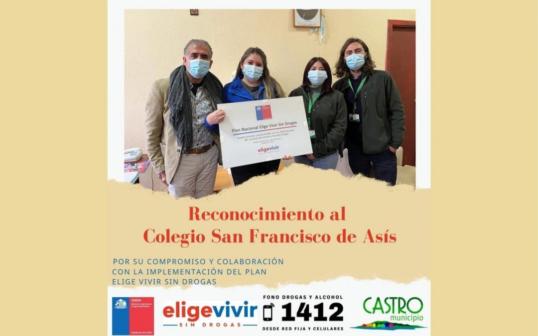Reconocimiento SENDA al Colegio