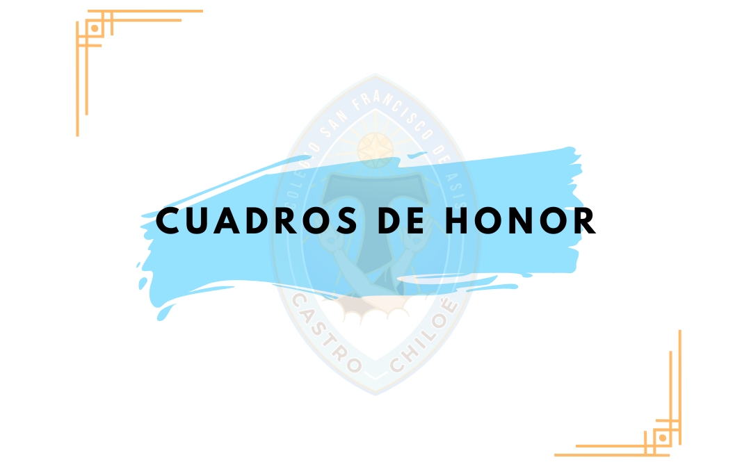 CUADRO DE HONOR 2023