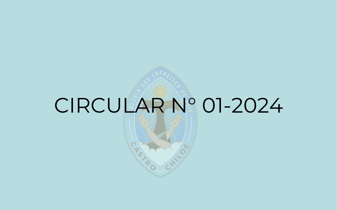 CIRCULAR N° 01-2024